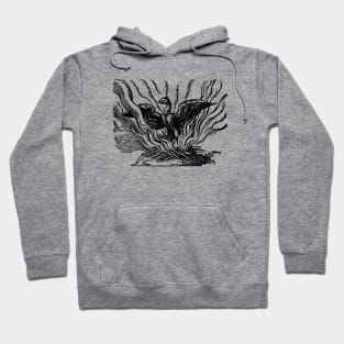 Medieval Mythical Phoenix Hoodie